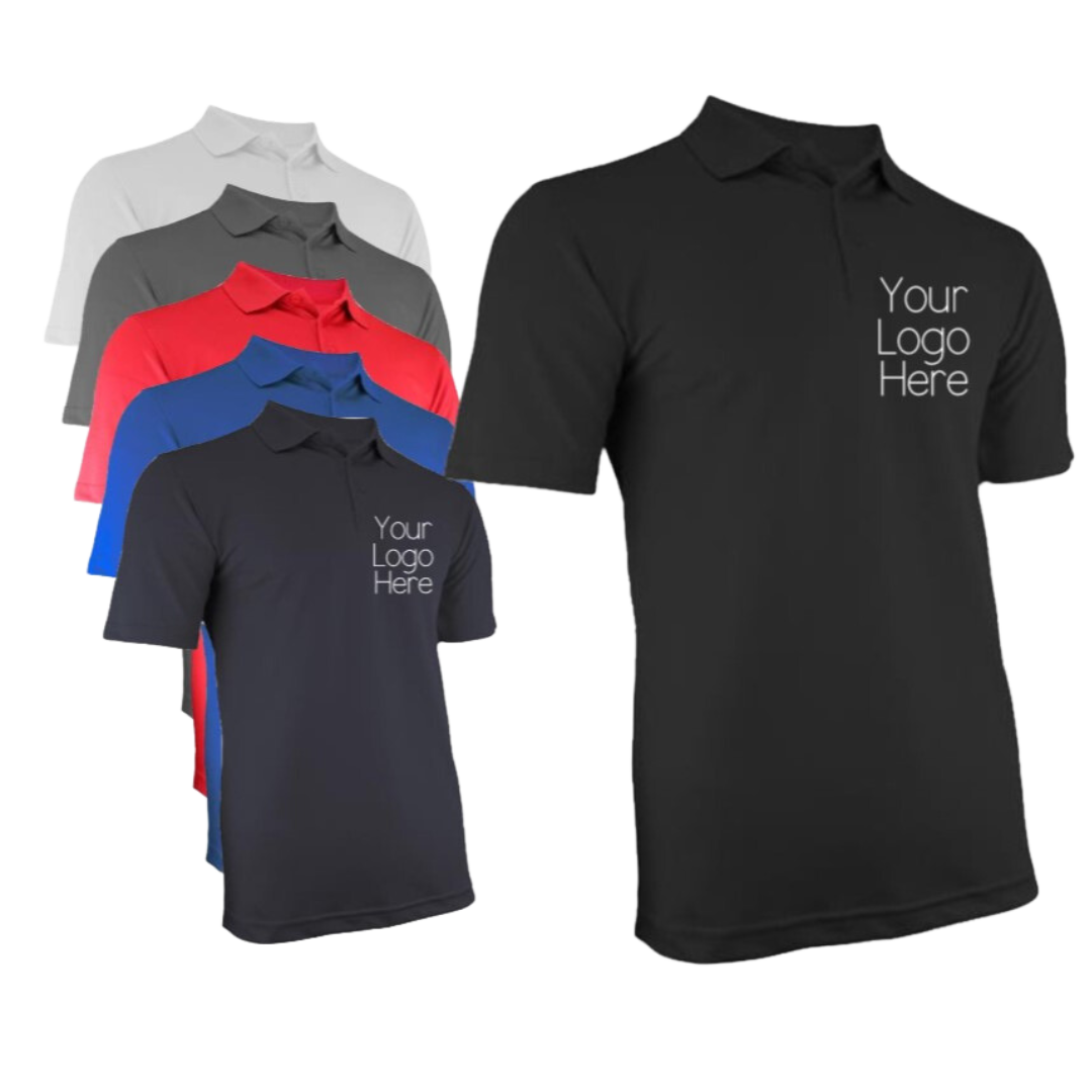 Custom Performance Polo Shirts | BestWay KraftPro LLC